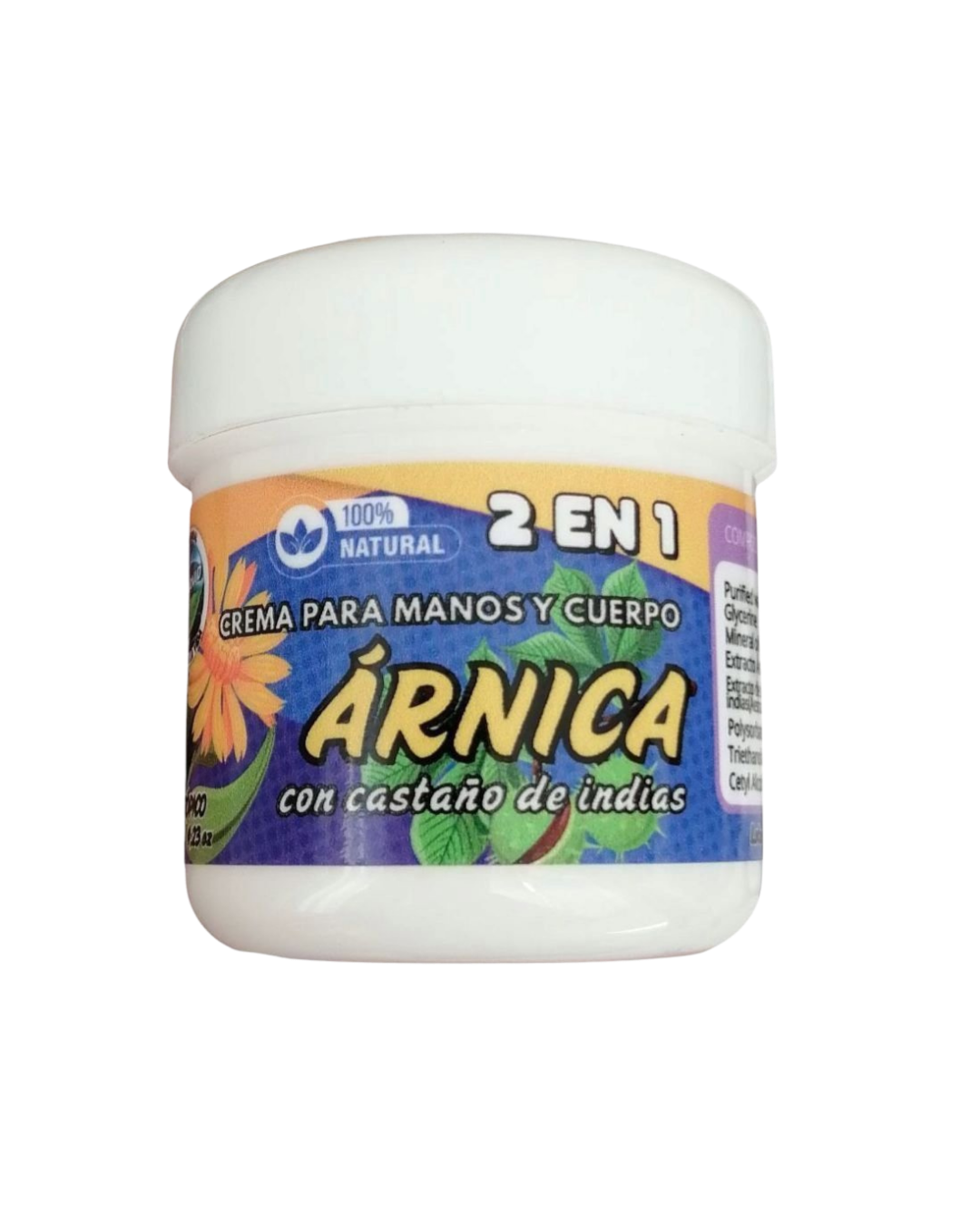 Crema ÁRNICA con Castaño de indias 120 gr uso tópico