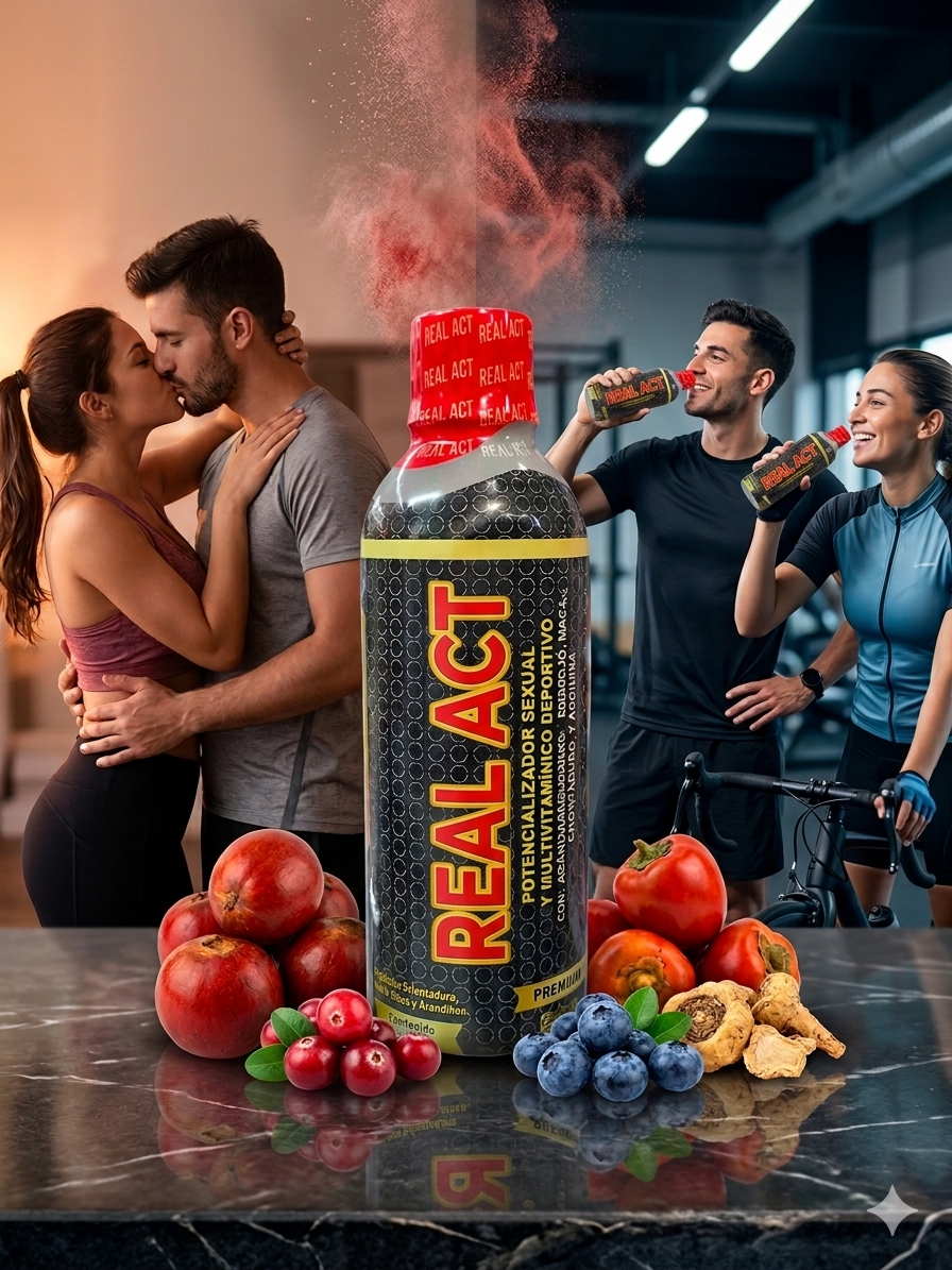 REAL ACT 500 ML POTENCIALIZADOR MULTIVITAMINICO
