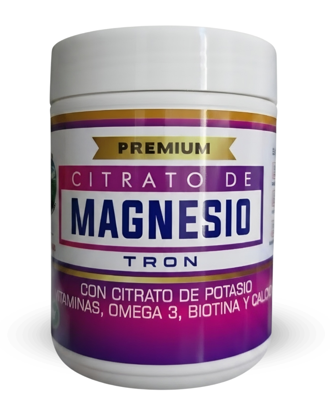 Citrato de Magnesio y Potasio Tron premium