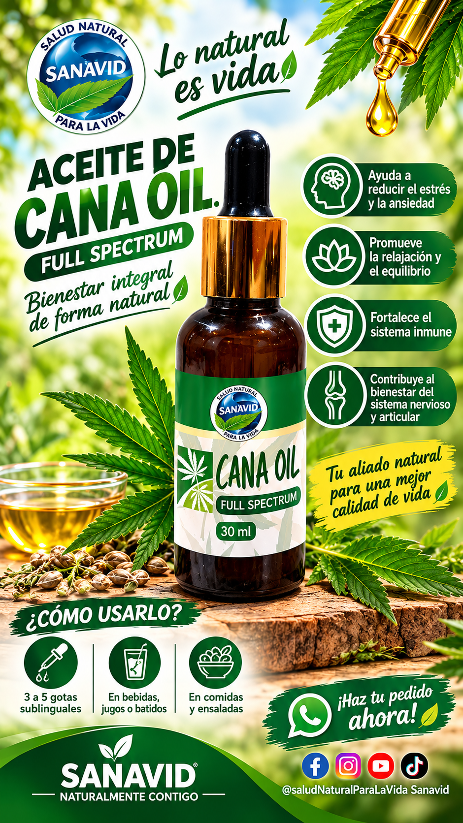 Aceite de Cannabis 30ml